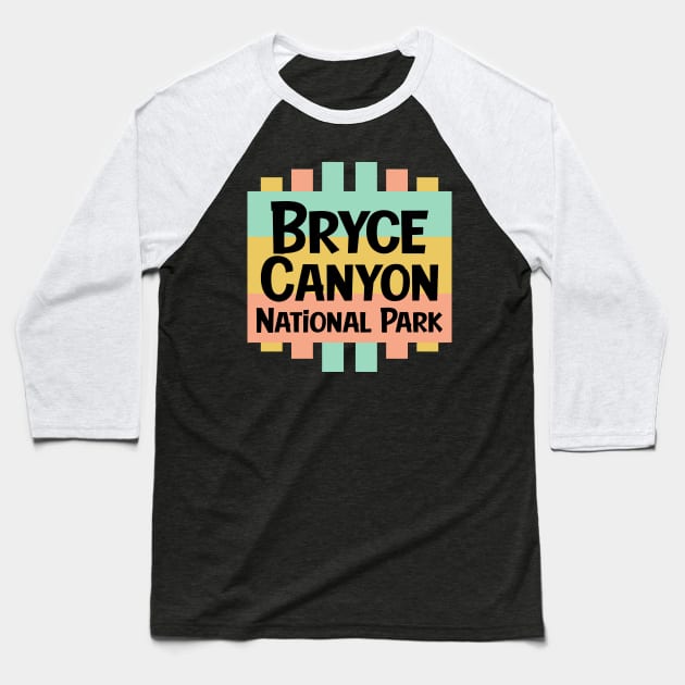 Bryce Canyon National Park Baseball T-Shirt by colorsplash